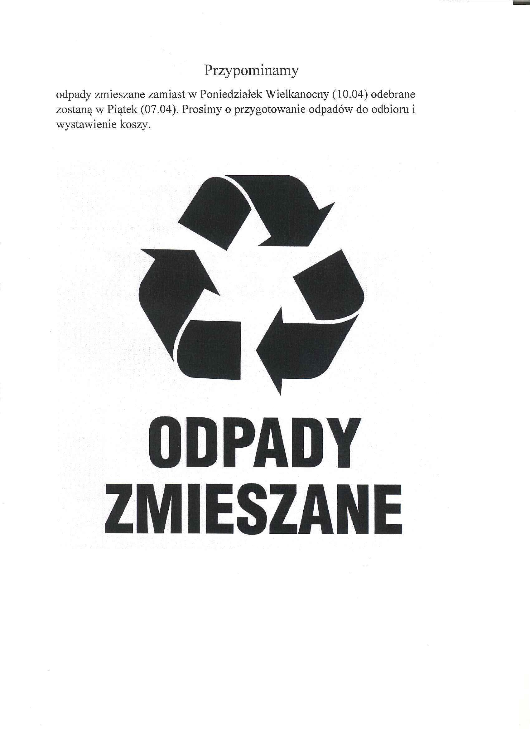 odpady zmieszane